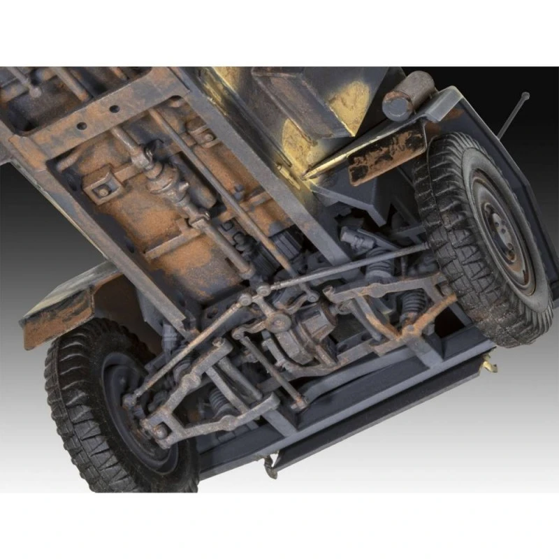 Сглобяем модел, Revell, Германска командна бронирана машина Sd.Kfz.247 Ausf.B, 247 части