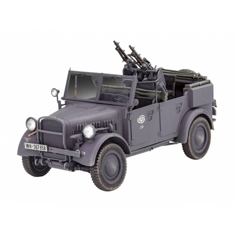 Сглобяем модел, Revell, le. gl. Einheits-PKW 4, 254 части