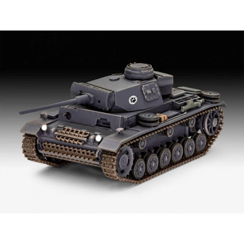 Сглобяем модел, Revell, World of Tanks, Pz.Kpfw. III Ausf. L, 144 части