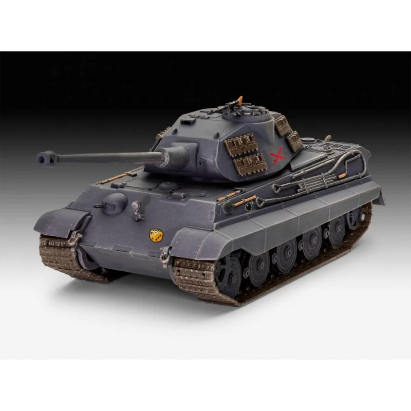 Сглобяем модел, Revell, World of Tanks, Tiger II Ausf.B Konigstiger, 143 части