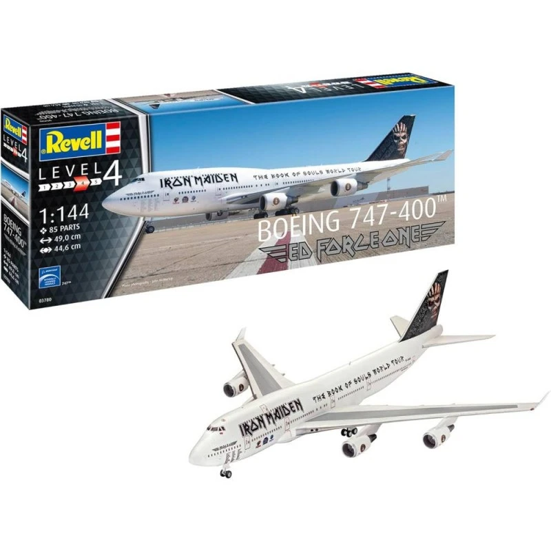 Сглобяем модел, Revell, Самолет бойнг 747-400 Ed Force One