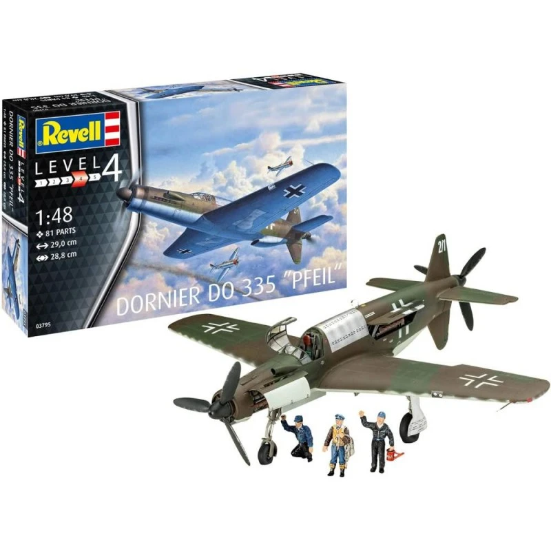 Сглобяем модел, Revell, Самолет Dornier Do 335 