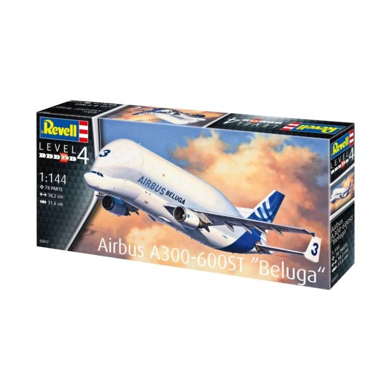 Сглобяем модел, Revell, Airbus A300-600ST Beluga, 78 части