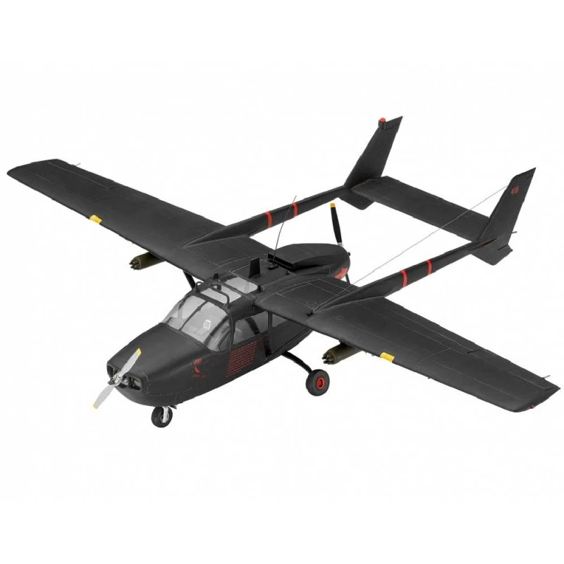 Сглобяем модел, Revell, Американски разузнавателен самолет, O-2A Skymaster, 171 части