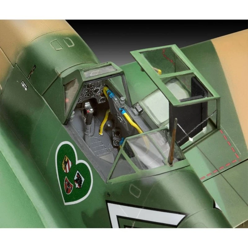 Сглобяем модел, Revell, Немски изтребител Messerschmitt Bf109G-2/4, 184 части