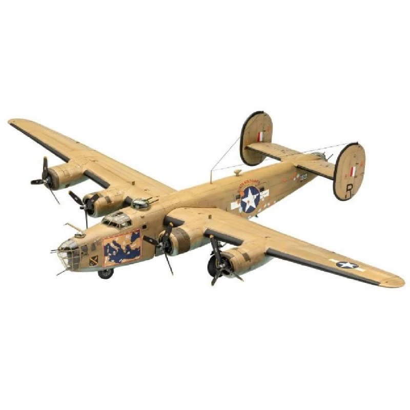 Сглобяем модел, Revell, B-24D Liberator, 197 части