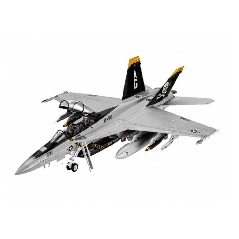 Сглобяем модел, Revell, Самолет F/A 18F Super Hornet, 97 части