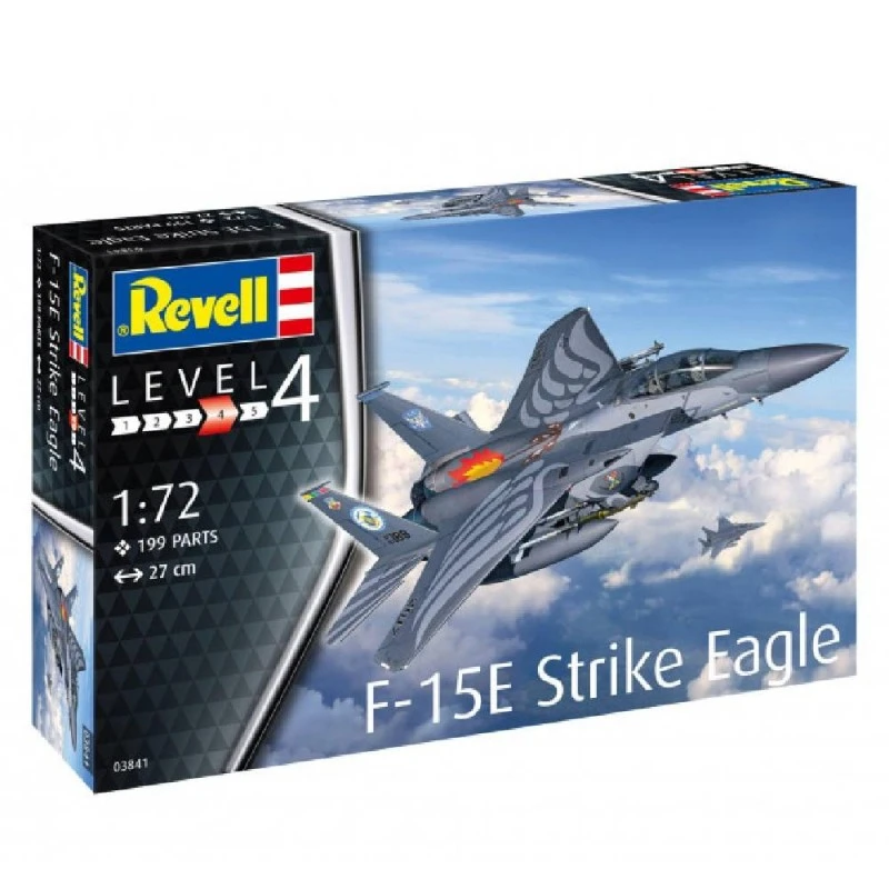 Сглобяем модел, Revell, Самолет McDonnell-Douglas F-15E Strike Eagle