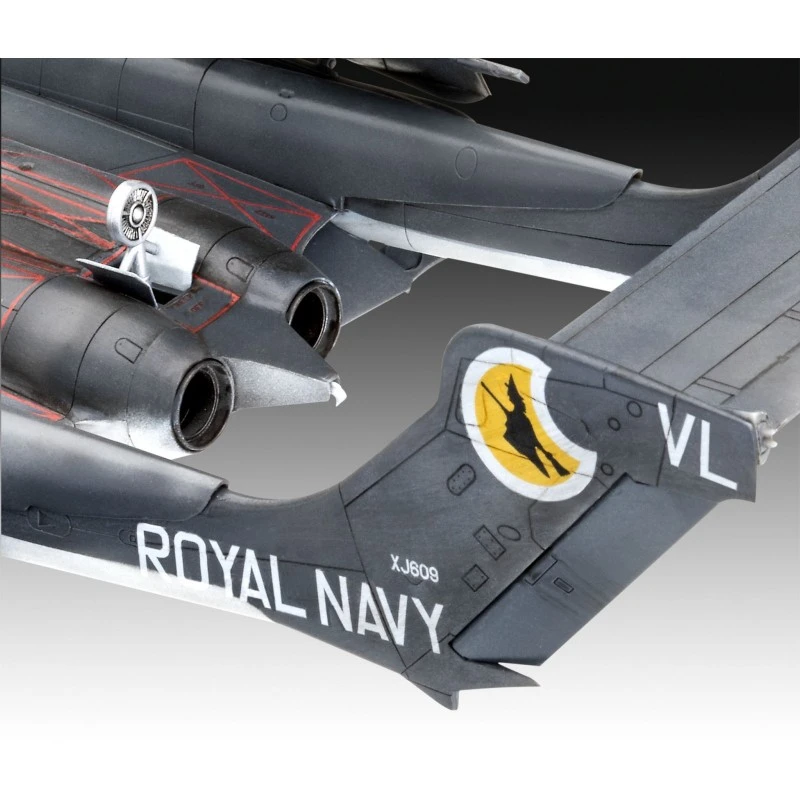 Сглобяем модел, Revell, Британски изтребител Sea Vixen FAW 2, 131 части