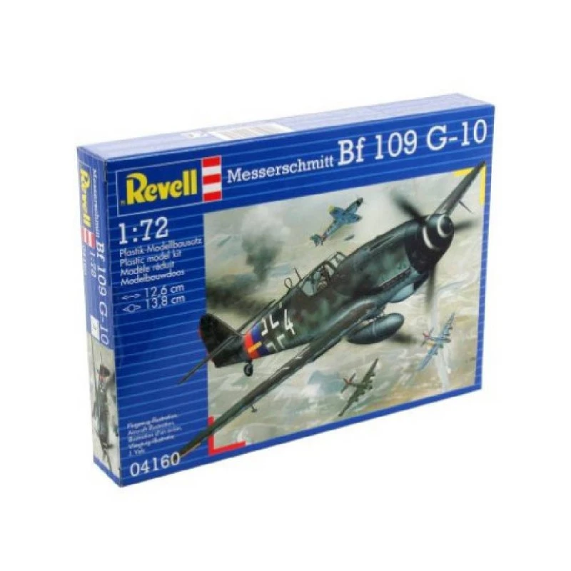 Германски изтребител на Луфтвафе Messerschmitt Bf 109 G-10 - сглобяем модел