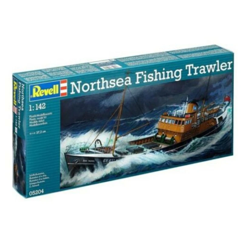 Риболовен траулер в Северно море - сглобяем модел
