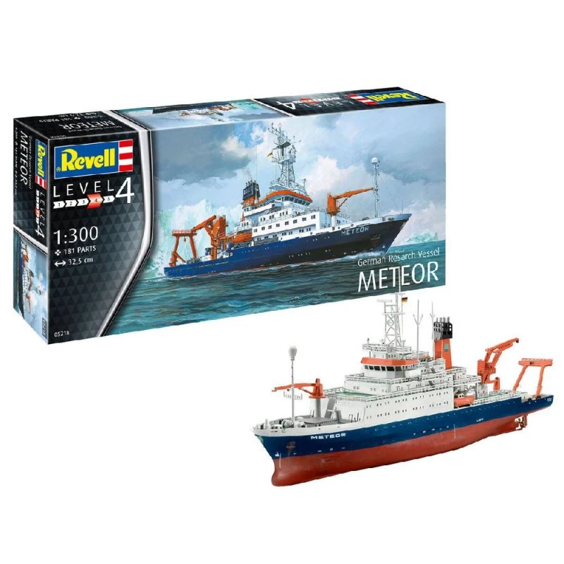  Сглобяем модел, Revell, Германски изследователски кораб Meteor, 181 части