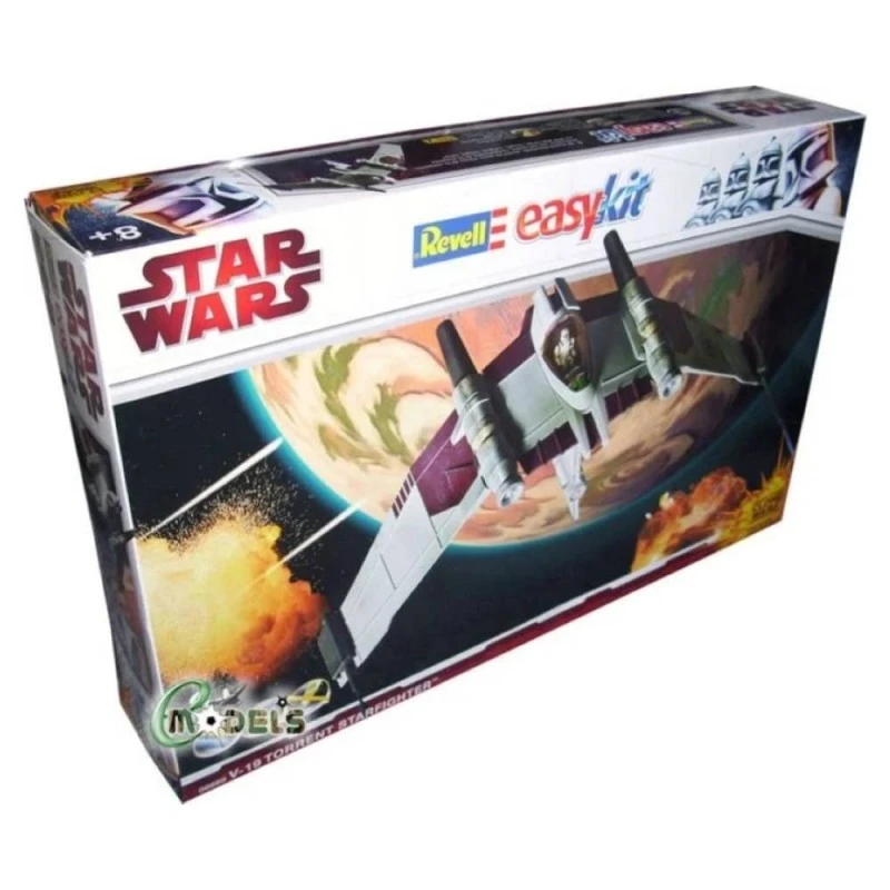 Модел за сглобяване, Revell, Star Wars, V-19 Torrent Starfighter, 30 части