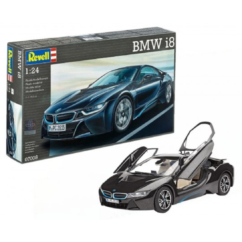 BMW i8 - сглобяем модел