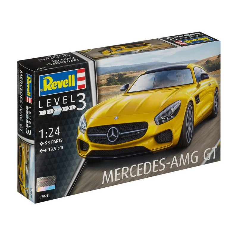 Мерцедес AMG GT - сглобяем модел