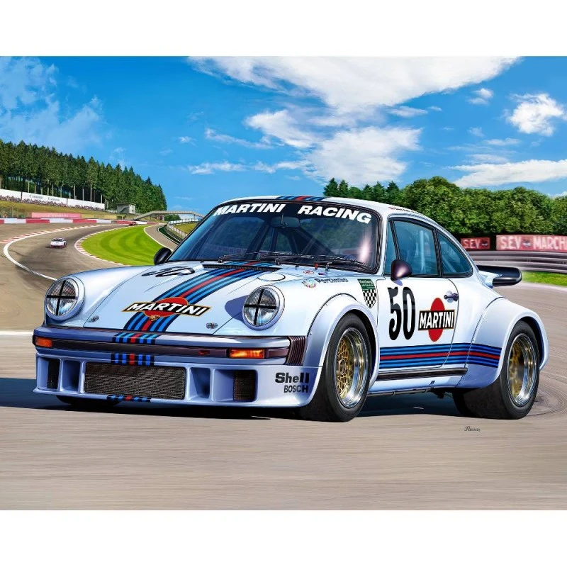 Сглобяем модел Revell, Порше Мартини 934 RSR