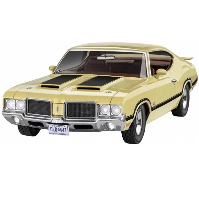 Сглобяем модел, Revell, Oldsmobile 442 1971 Coupe, 124 части