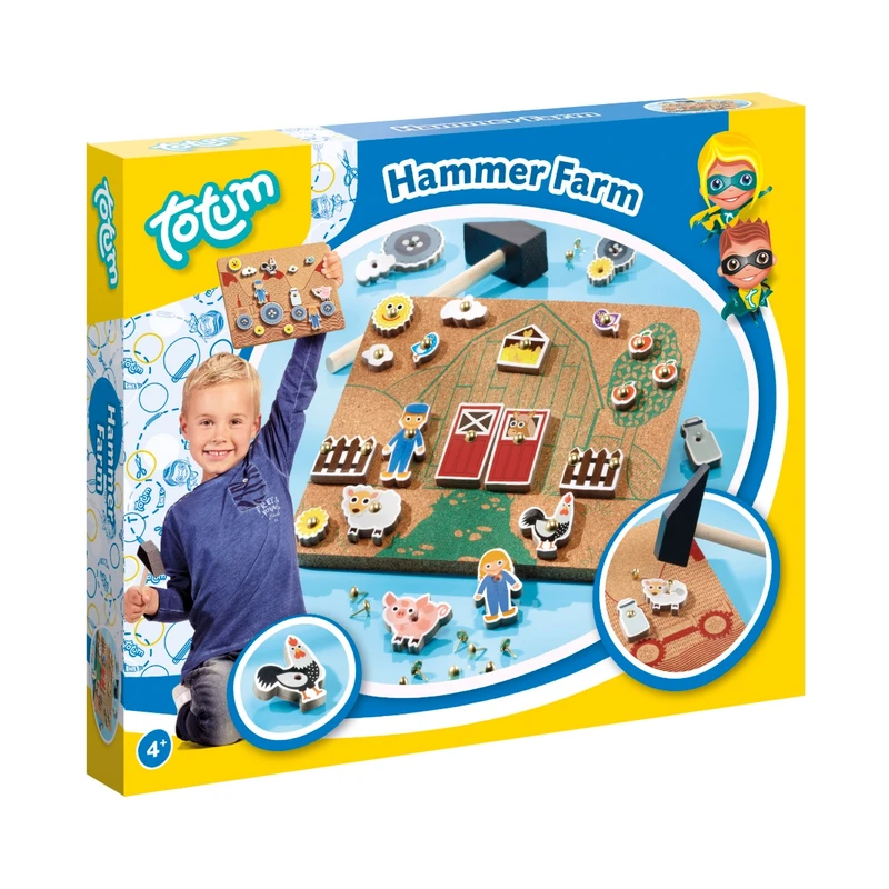 Креативен комплект, Totum, Играй и твори, Ферма с животни