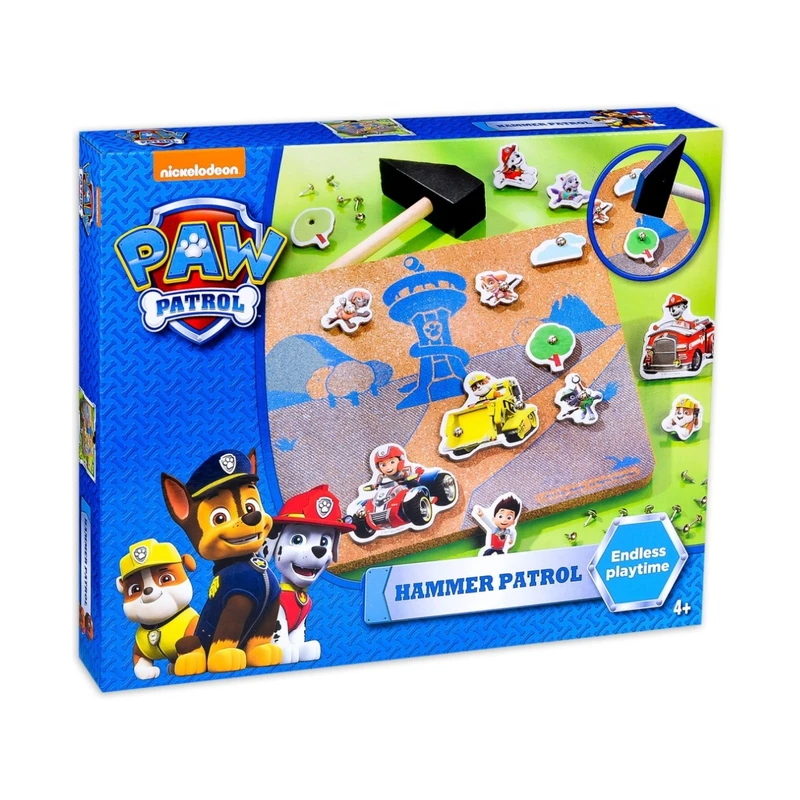 Дърводелски комплект, Totum, Paw Patrol, Декорирай с чук