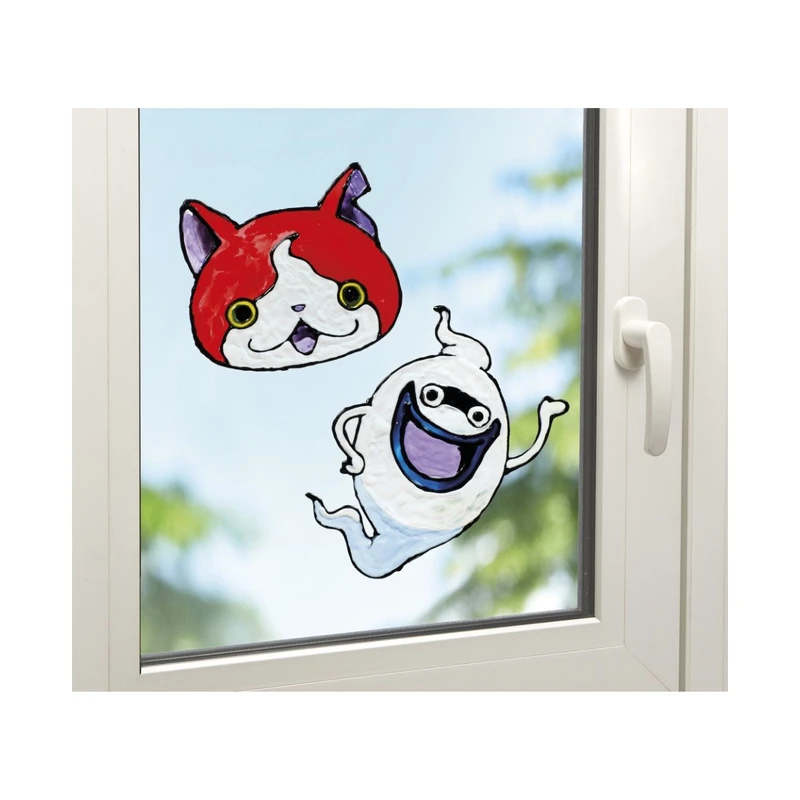 Творчески комплект, Totum, Yo-Kai Watch, Декорирай сам с писалки за стъкло