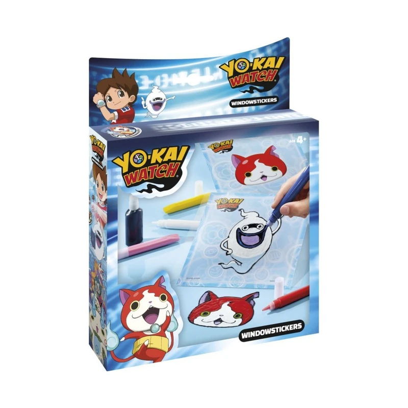 Творчески комплект, Totum, Yo-Kai Watch, Декорирай сам с писалки за стъкло