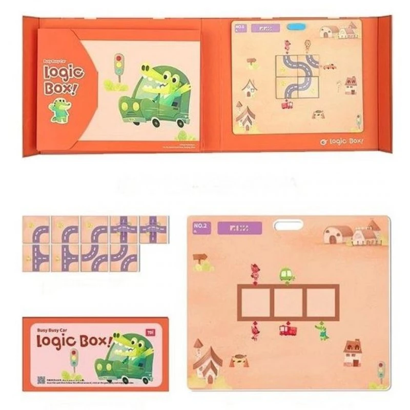 Образователна игра, Toi World, Логическа кутия, Пълни автомобили