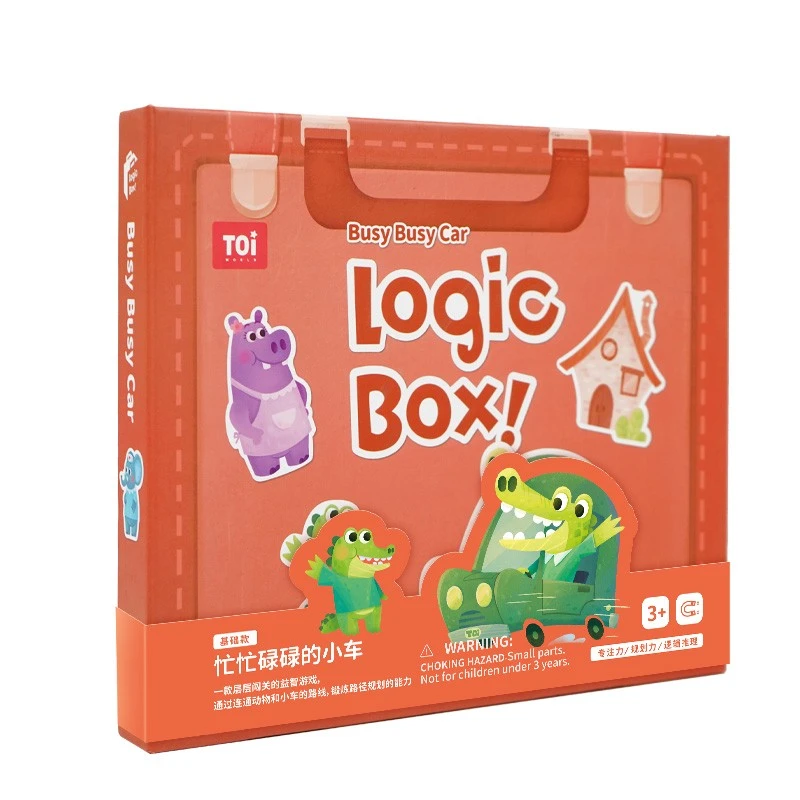 Образователна игра, Toi World, Логическа кутия, Пълни автомобили