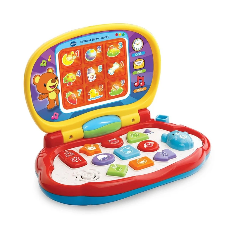 Интерактивна играчка, Vtech, Разноцветен лаптоп