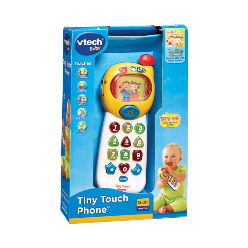 Интерактивна играчка, Vtech, Бебешки телефон, Меченце