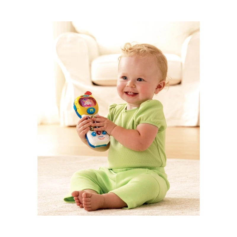 Интерактивна играчка, Vtech, Бебешки телефон, Меченце