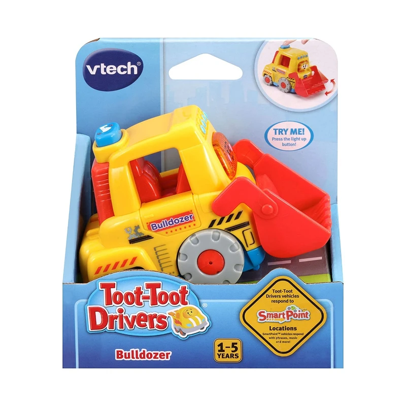 Интерактивна играчка, Vtech, Мини количка, Булдозер