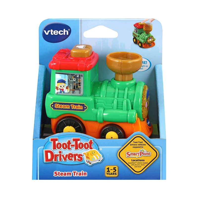 Интерактивна играчка, Vtech, Мини количка, Парен влак