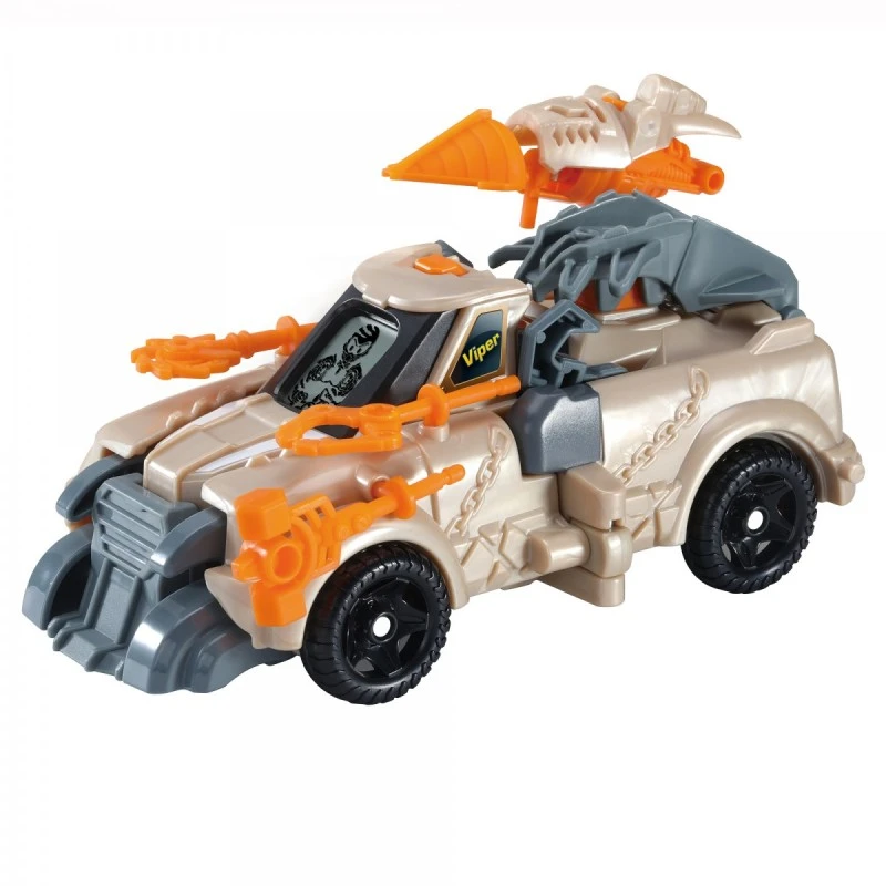 Интерактивна играчка, Vtech, Трансформер Viper, Автомобил и Динозавър Велосираптор 2 в 1