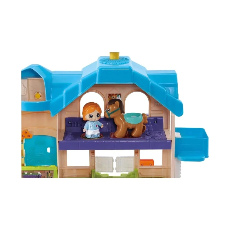 Интерактивна игра, Vtech, Конюшня за пони и приятели, 12.6 х 34.5 х 45 см
