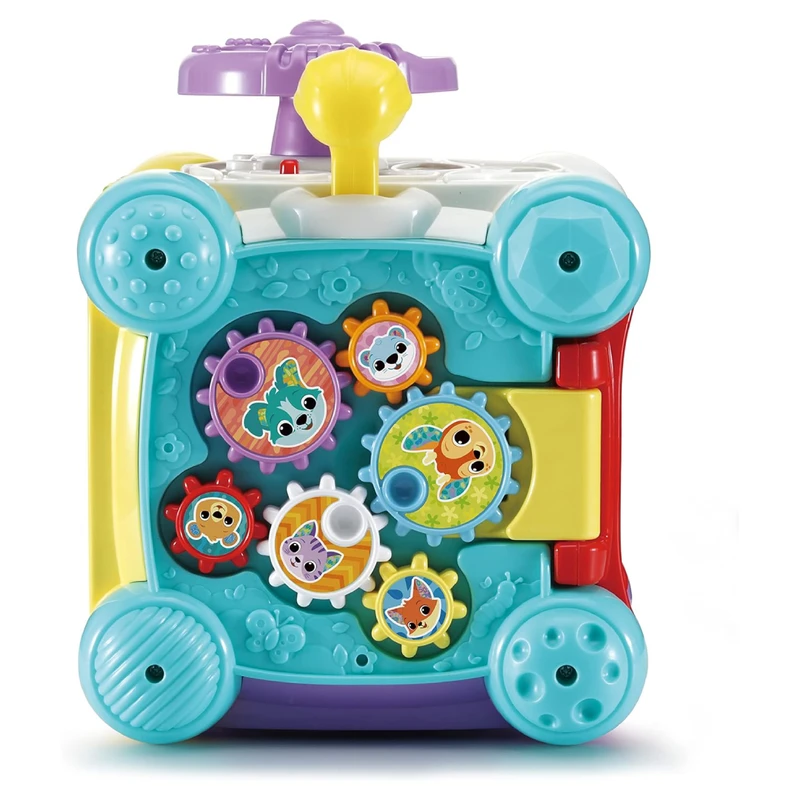 Интерактивна играчка, Vtech, Музикален образователен куб, 21.5 x 21.5 x 24 cm