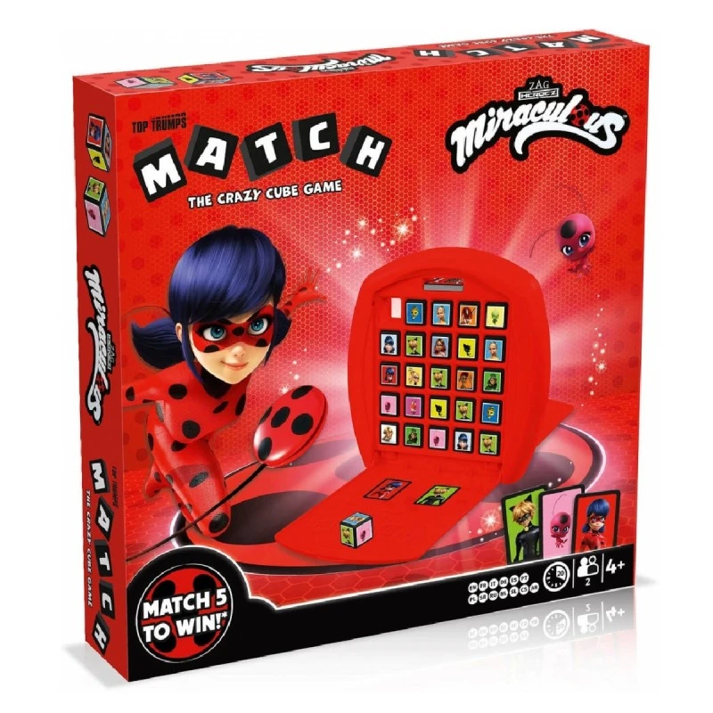 Настолна игра, Winning Moves, Top Trumps Match, Miraculous