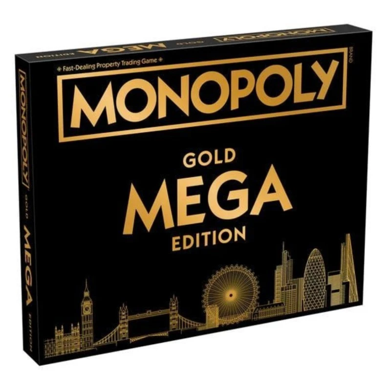 Настолна игра, Winning Moves, Monopoly, Мега Gold издание