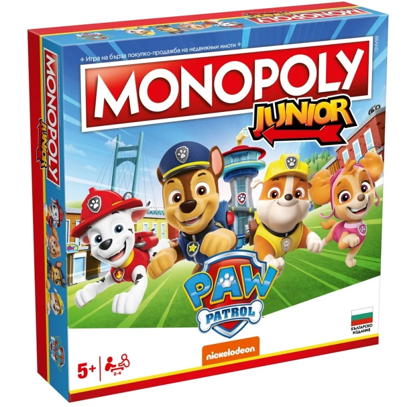 Настолна игра, Winning Moves, Monopoly, Пес Патрул