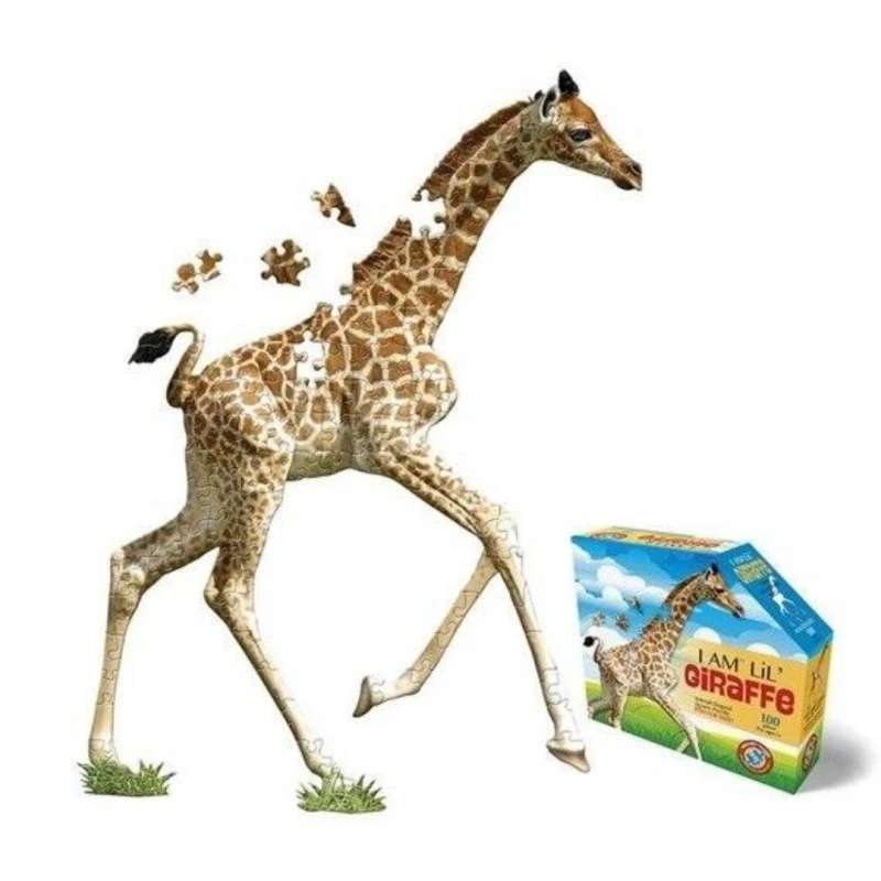 Контурен пъзел 100 I'm Lil - Giraffe