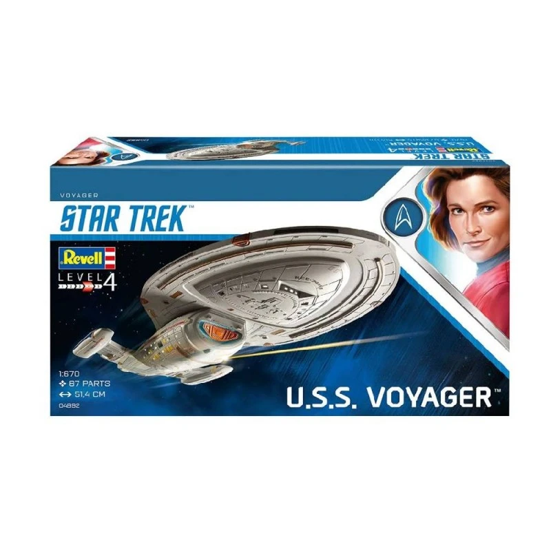 Модел за сглобяване, Revell, U.S.S. Voyager, 67 части