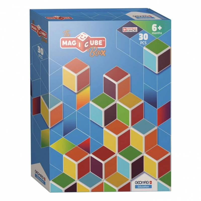 Магнитен конструктор, Geomag, Magicube, The Box, 30 части