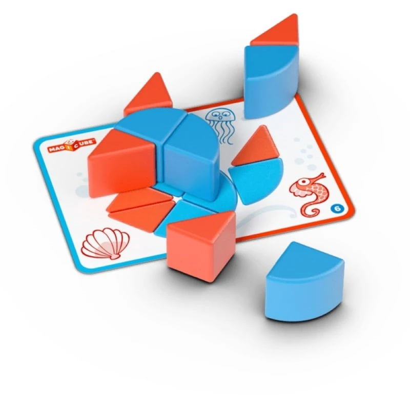 Geomag Magicube Рециклирани блокове и карти 16 бр