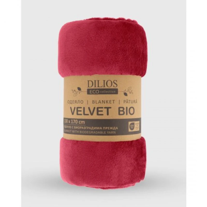 Поларено Одеяло VELVET BIO БОРДО, 130/170 см