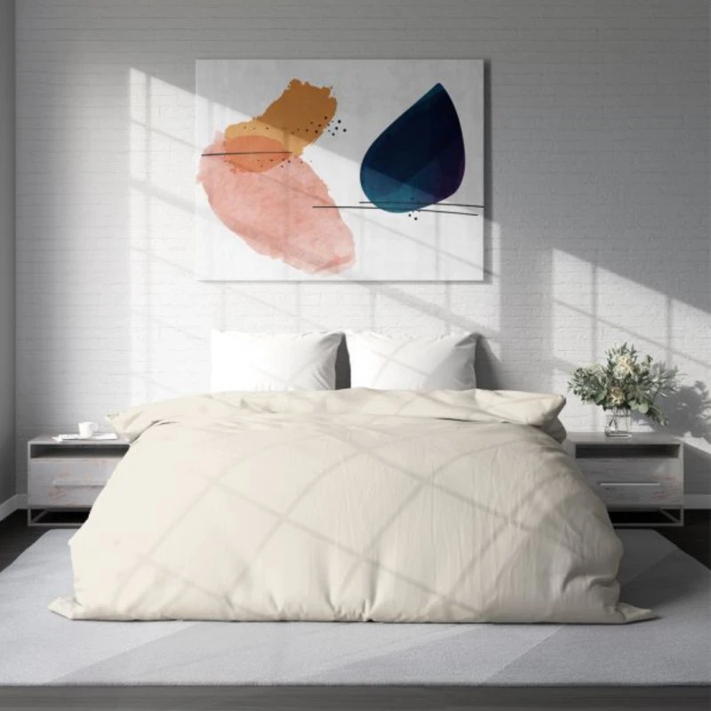 Плик за завивка НОВО ЕКРЮ, 100% Памук Ранфорс, 200/215 см