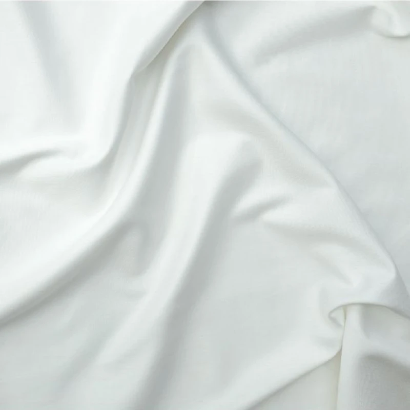 Луксозно Спално бельо в БЯЛО, 100% Памучен сатен, 4 части