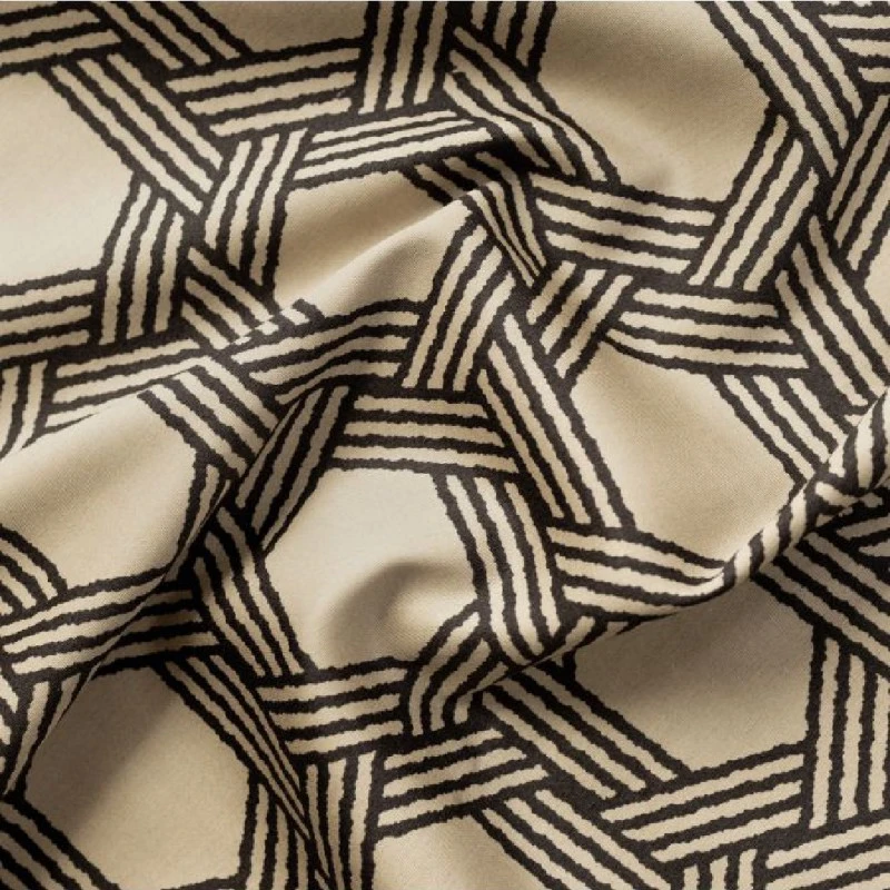 Спално бельо памучен сатен без долен чаршаф КАРЕРО - 2 части