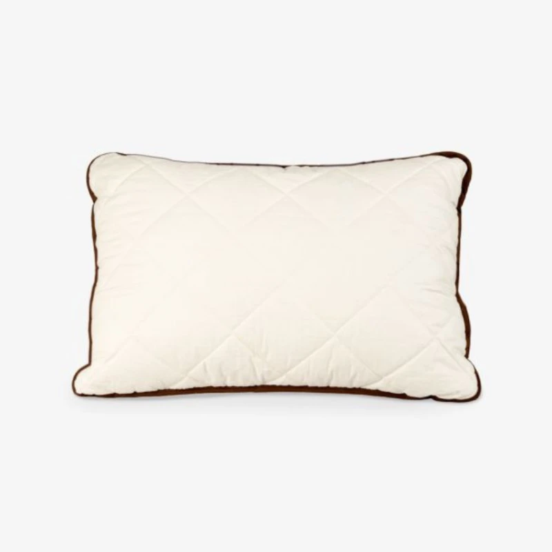 Удобна Възглавница НАТУРАЛ с лицев плат 100% суров памук