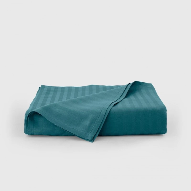 Долен чаршаф райе СЕВИЛЯ ЛУКС синьо, 150/260 см