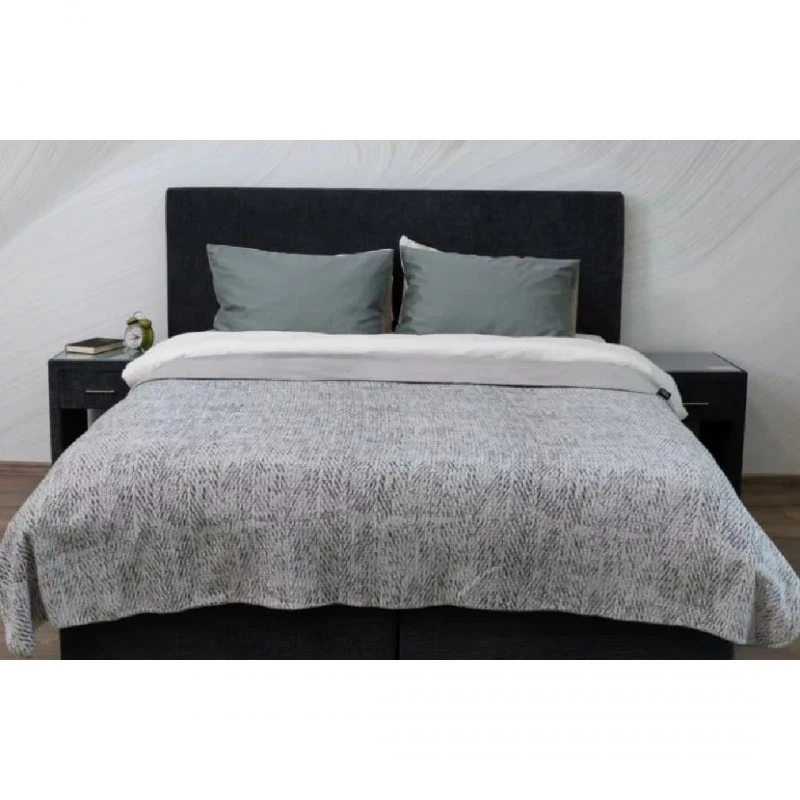 Одеяло CHENNIL SHERPA, 200х200, сив