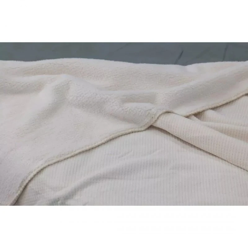 Одеяло CHENNIL SHERPA , 150х200, крем